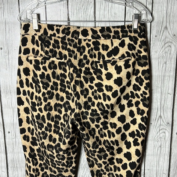 Zara basic animal print trouser pants size medium - Picture 7 of 9